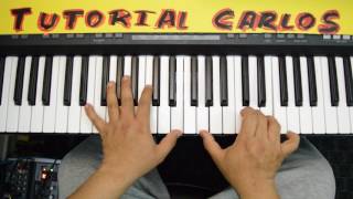 Video thumbnail of "Tu Presencia Rene Gonzales - Tutorial Piano Carlos"