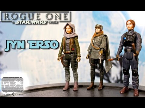 Star Wars Rogue One Jyn Erso 3 75 5 Poa Action Figures Eadu Jedha Grounds Crew Disguise Youtube