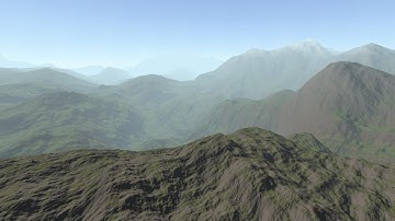 [OpenGL 3D Engine] Quadtree Procedural Fractal Terrain #2