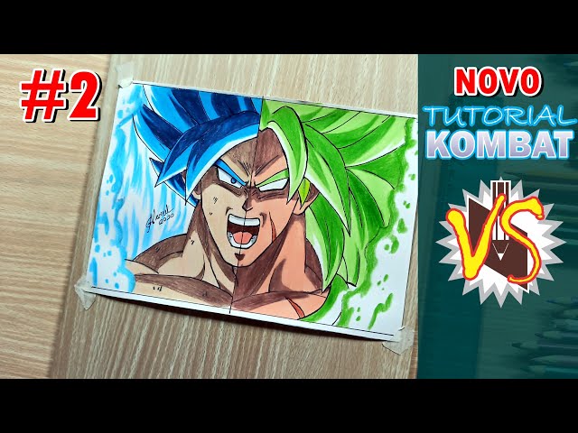 Como Desenhar o Broly [Dragon Ball Z] - (How to Draw Broly) - DBZ #2 