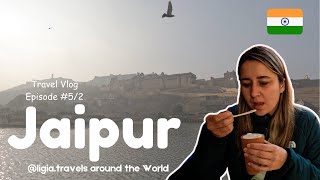 Travel vlog - AUTHENTIC Jaipur Food Tour | Travel Vlog EP 5/2 | Street Eats, Forts & Cooking Class | Solo Female