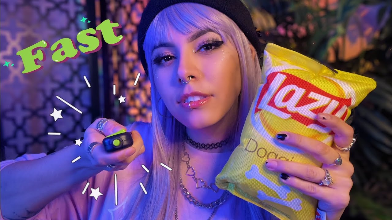 ASMR Super Fast & Aggressive Triggers ⚡️