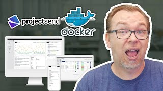 ProjectSend Installed in Docker - File Hosting & Sharing