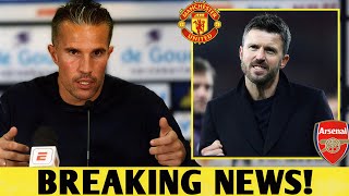 ROBIN VAN PERSIE SHOCKING STATEMENT AFTER MAN UNITED HUMILIATED ARSENAL! - MAN UNITED NEWS