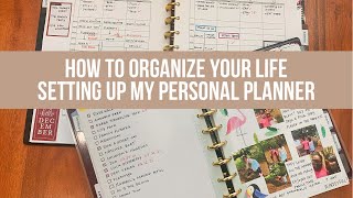 How To Organize Your Life: Setting Up My Personal Planner