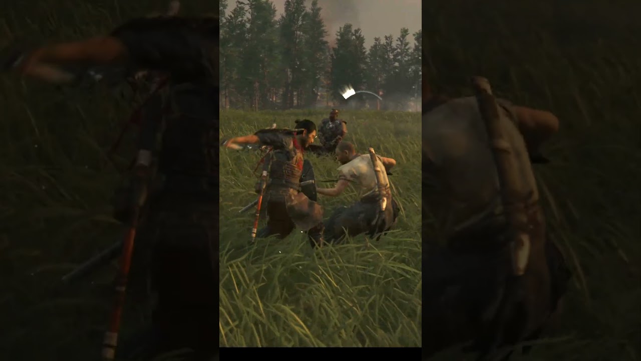 You have never seen JIN before Ghost of Tsushima #gaming #hdgameplay #callofduty