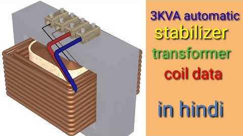 3kVA Automatic Stabilizer Transformer Coil Data,3kva transformer coil data in hindi