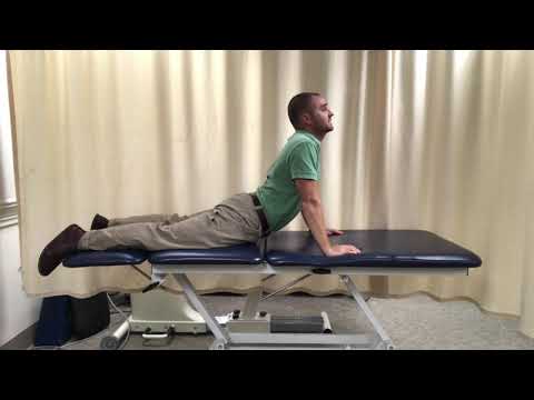 STOP Cobra Yoga Pose and Prone Press Ups. You can damage your back.