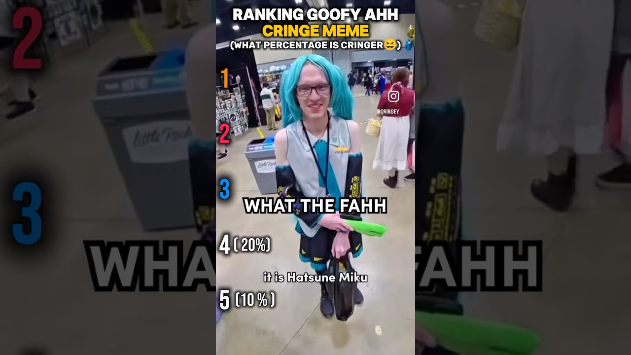 Ranking Goofy ahh cringe meme 🥀🤢 