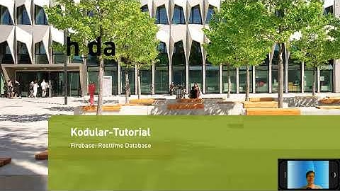 Kodular mit Firebase (Realtime Database) verbinden