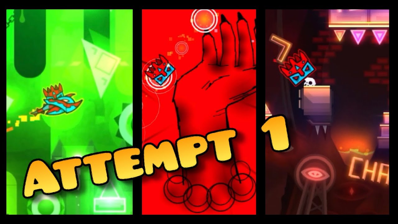 One Attempt On Every MOBILE Demon I’ve Completed! Geometry Dash - YouTube