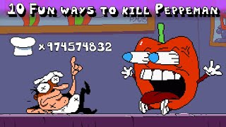 10 Fun Way to Kill Pepperman in Pizza Tower