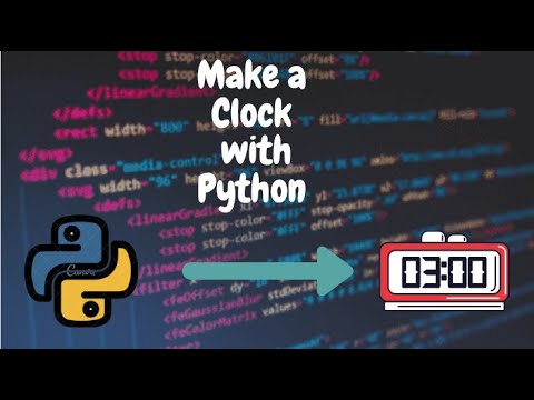 Learn how to make a Digital Clock Using 15 lines of PYTHON || 5 min tutorial |