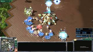 Starcraft 2 all-in proxy barracks and stalkers