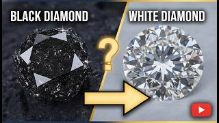 What is black diamond? Why is it rarer than white diamond?