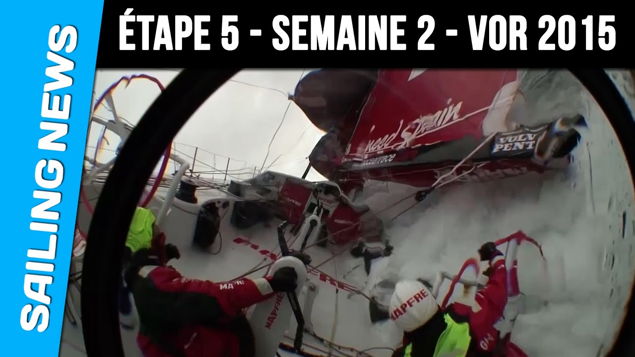 2ème semaine de l'étape 5 - Volvo Ocean Race 2014-15