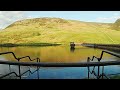 Walk With Us|ASMR| Peak District Dove Stone Reservoir Virtual Tour | UK Sunny Day