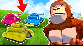 Fighting The UPGRADED SECRET MILITARY As A GIANT MUTANT GORILLA Was A Terrible Idea in Growrilla VR screenshot 1