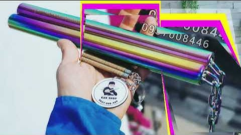 Côn inox 7 màu cực quang #kanclub