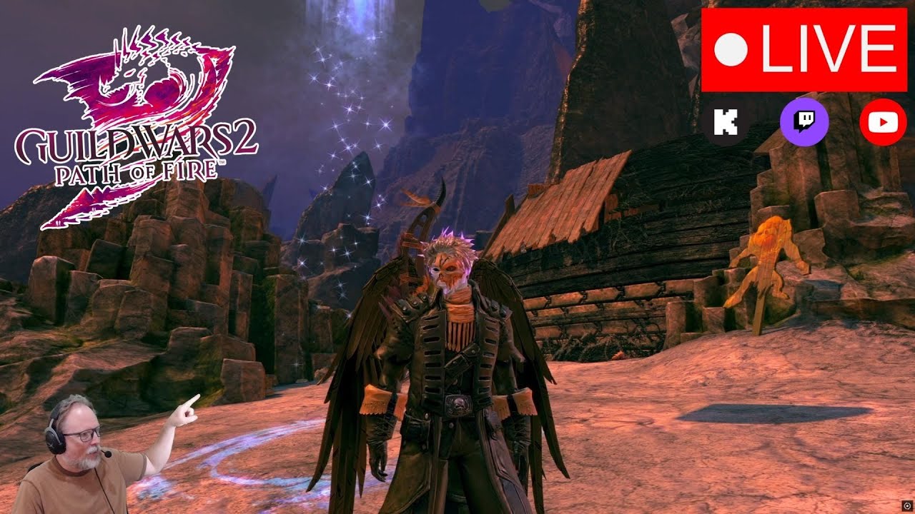 Renfail Plays Guild Wars 2: Path of Fire - First Time Part 2