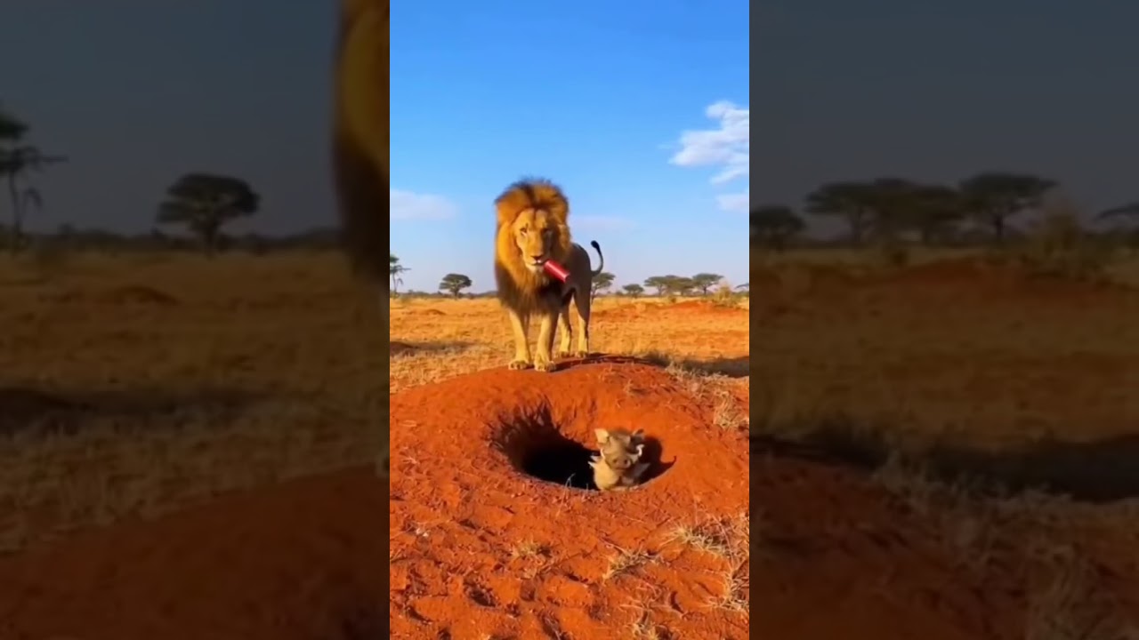 Lion 🦁 Thả Pháo Bông Vs Wild Pig Fun 