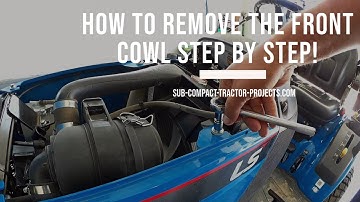 LS MT125  -  How To Remove the Front Cowl Step by Step!