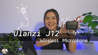 รีวิว Ulanzi J12 Wireless Microphone ไมโครโฟนไร้สาย จิ๋วแต่แจ๋ว