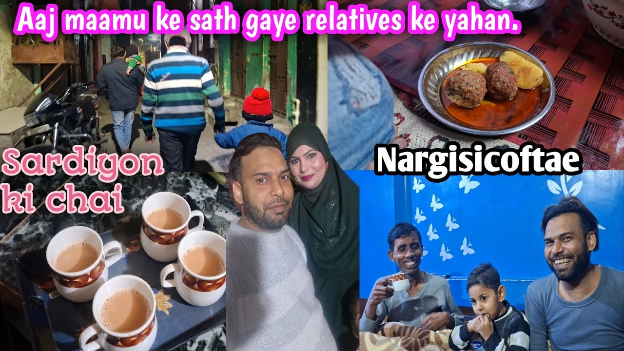 Aaj Mamu ke saath Gaye unke relatives, ke yahan//Sana shoaib vlogs ❤️