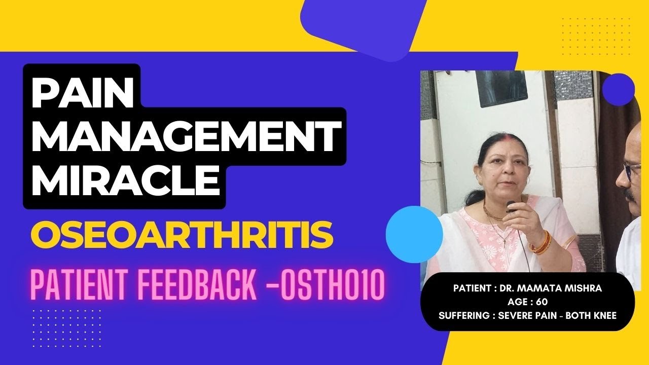 Pain Management  Miracle AE | @drtribhuwansingh