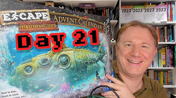 Escape the Sunken Submarine Day 21 Advent Calendar