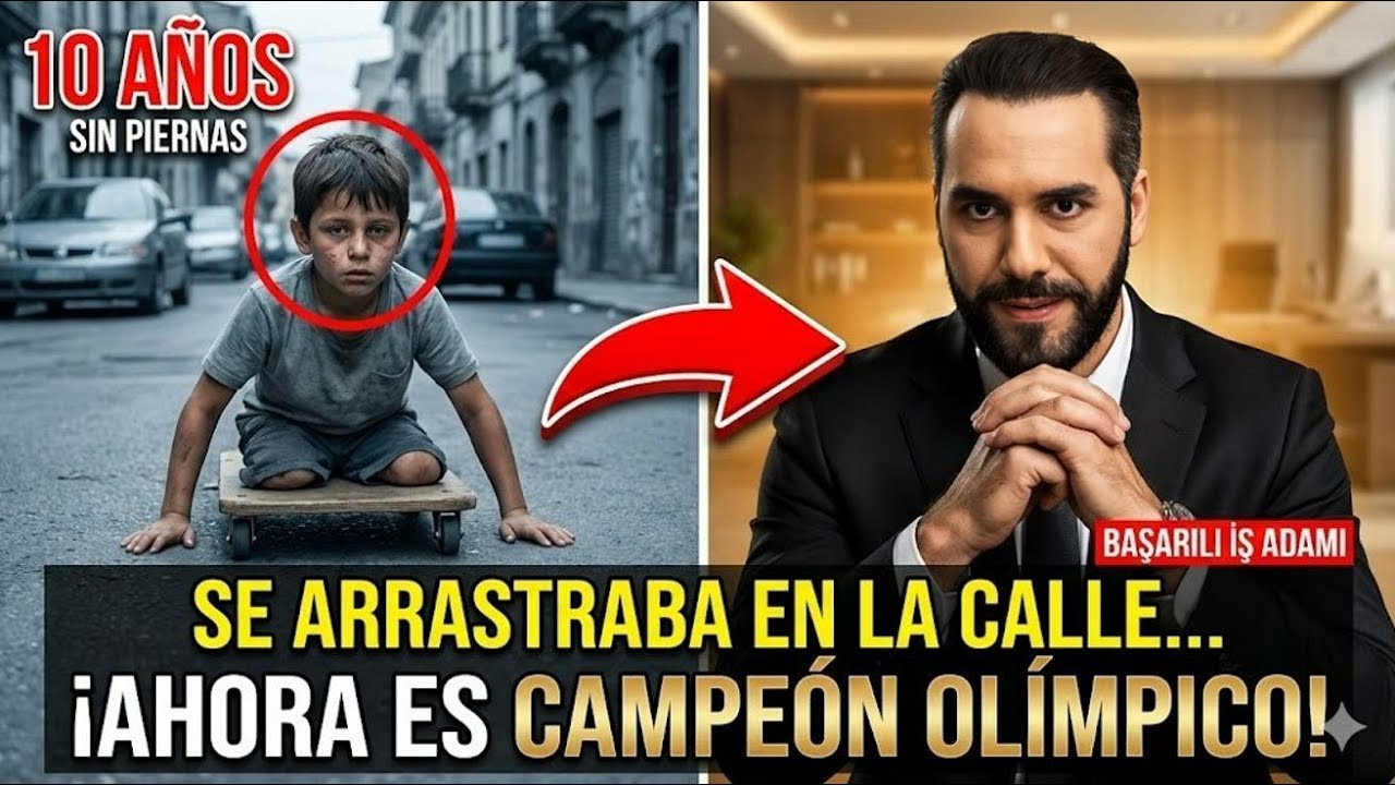 Bukele Bajó de Su Auto y Se Arrodilló Frente a Un Niño Sin Piernas - Lo Que Pasó Cambió El Salvador