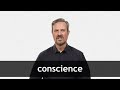 How to pronounce CONSCIENCE in American English