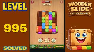 Wooden Slide – Level 995 | Walkthrough