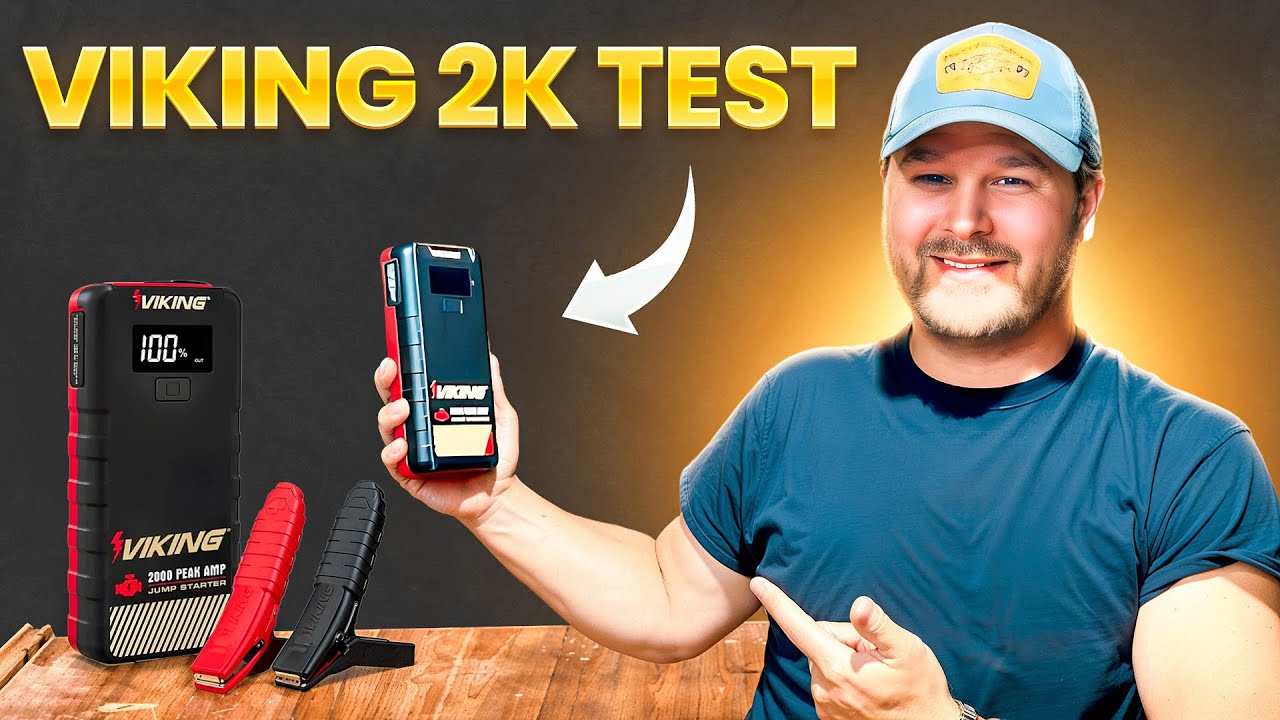 VIKING 2000 Amp Jump Starter - Review and First Impressions!