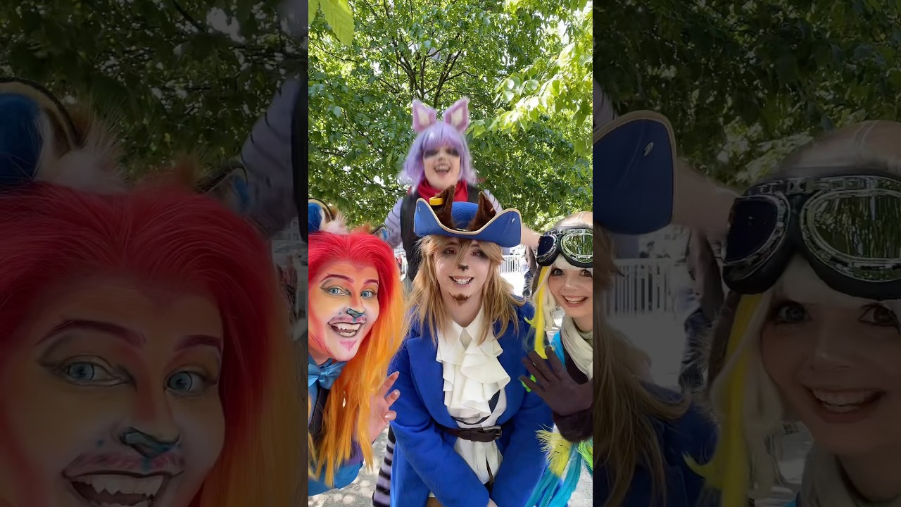 I LOVE MY FRIENDS @n@ninbeaaRaz@Razzdazzmatazzerb@Sherbetstarrylay #indigopark #mcmlondon #comiccon