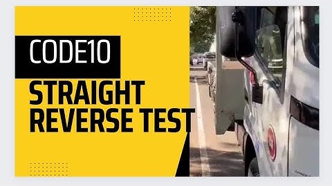 code 10 straight reverse test