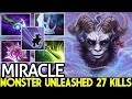 MIRACLE [Riki] Monster Unleashed 27 Kills Destroy Pub Game 7.26 Dota 2