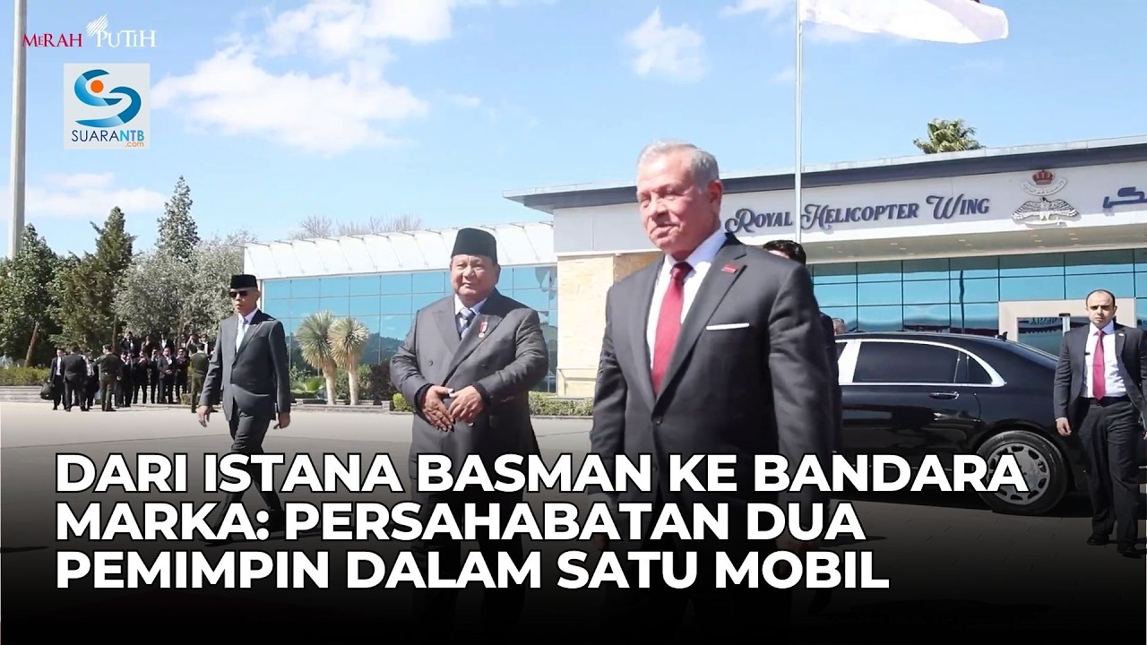 Dari Istana Basman ke Bandara Marka: Persahabatan Dua Pemimpin dalam Satu Mobil