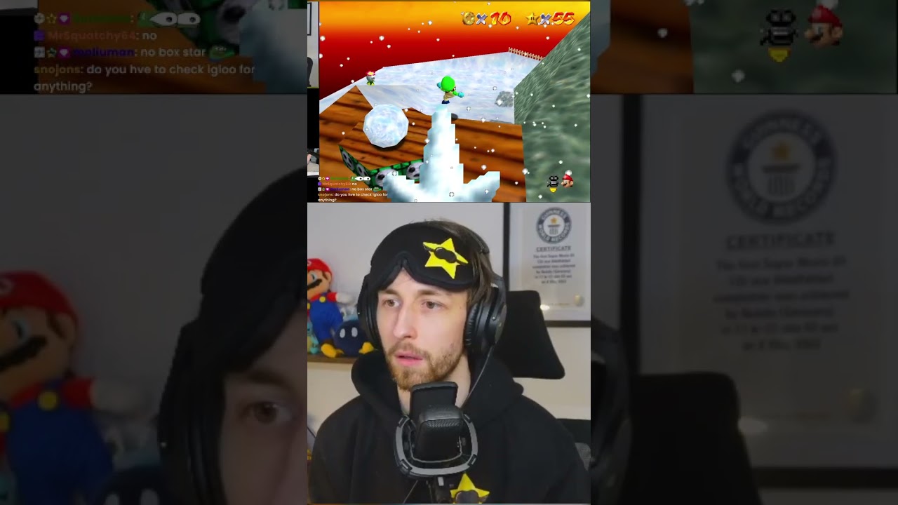 IronMario with 55 Stars... 