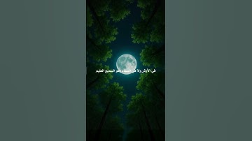 بسم الله الذي لا يضر مع اسمه شيء #اذكار_الصباح #اذكار_المساء #القرآن_الكريم #اكسبلور #المغرب