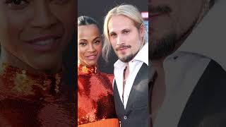 Zoe Saldana and Marco Perego