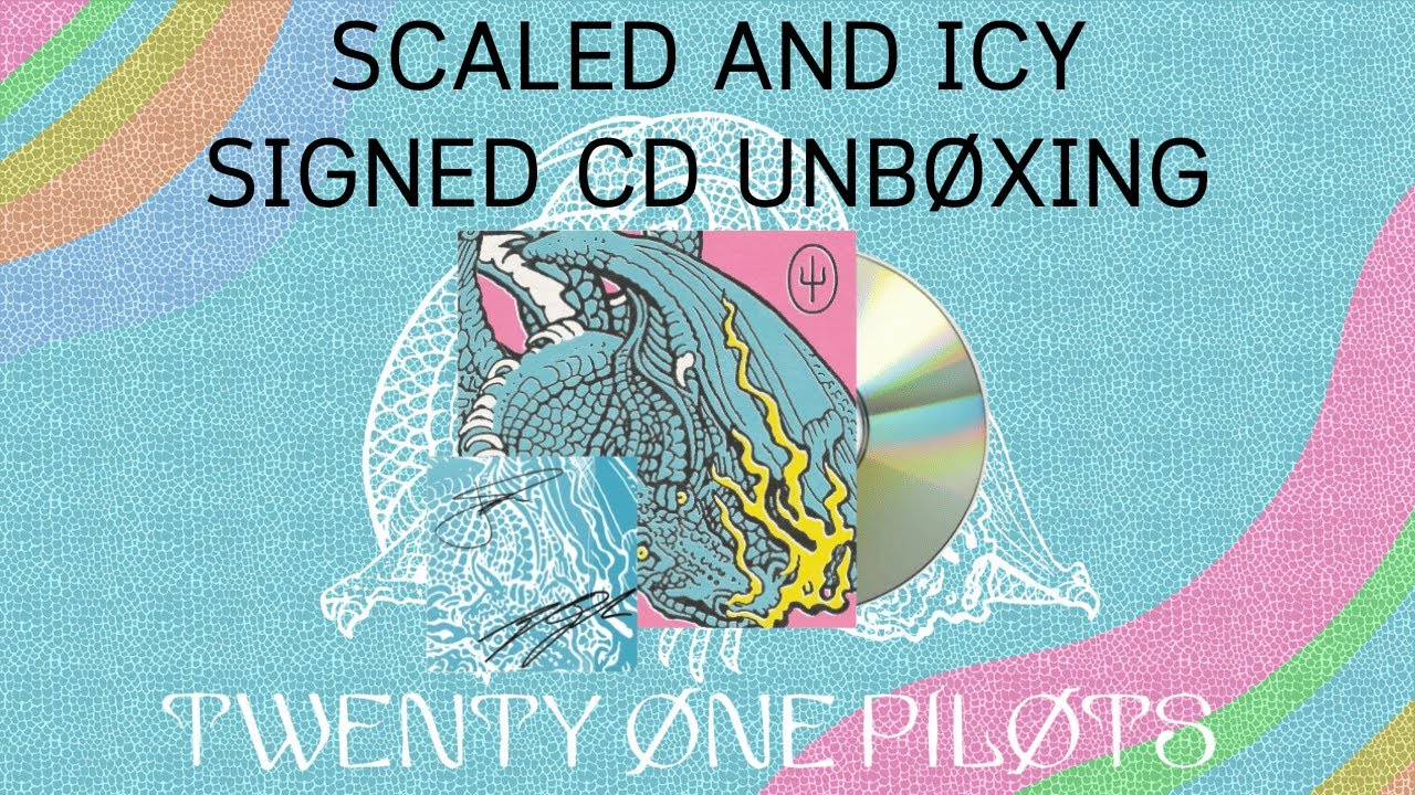 Twenty One Pilots - Scaled And Icy | SIGNED CD Unboxing (Countdown to Clancy)