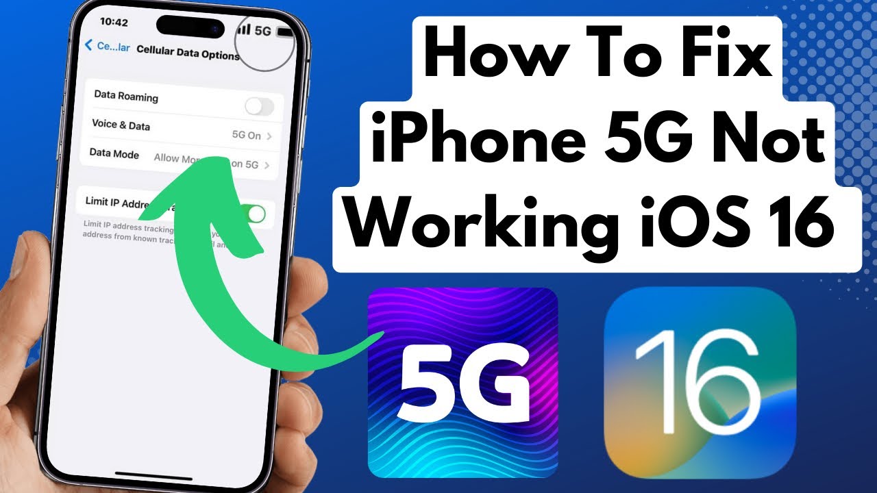 How To Fix 5G Not Working on iPhone 12/13/14 - YouTube