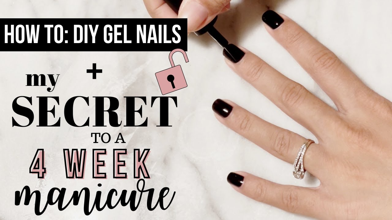 Download Gel Manicure at Home on Natural Nails | SECRET to long lasting polish