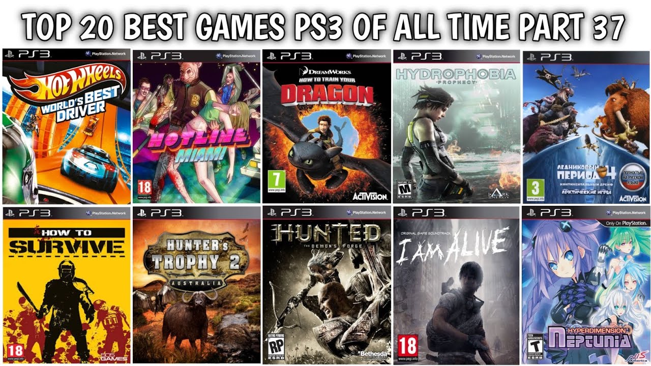 TOP 20 BEST PS3 GAMES PART 37 || PROJECT REVIEW 2000+ PS3 GAMES || PS3 ...