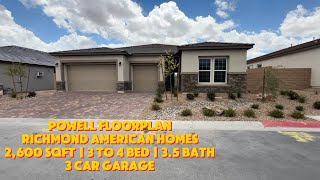 Powell Floorplan | Richmond American | Upcoming Archer Park Community