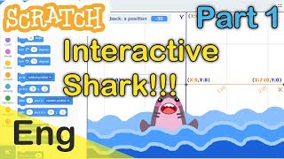SCRATCH 3.0 Draw and Code a Shark Game! Part 1 | Mation's Corner #2