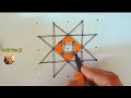 Panguni Uthiram Diya rangoli|beautiful easy simple kolam|5*5 beginners muggulu|Indian art|Gold Ten X