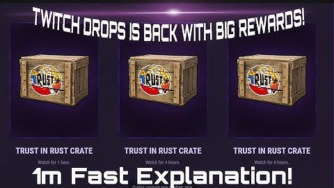 How To Get Twitch Drops December 19th ! - RUST
