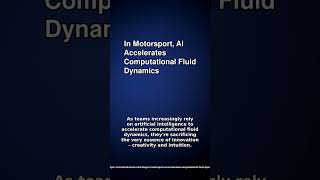 In Motorsport, AI Accelerates Computational Fluid Dynamics